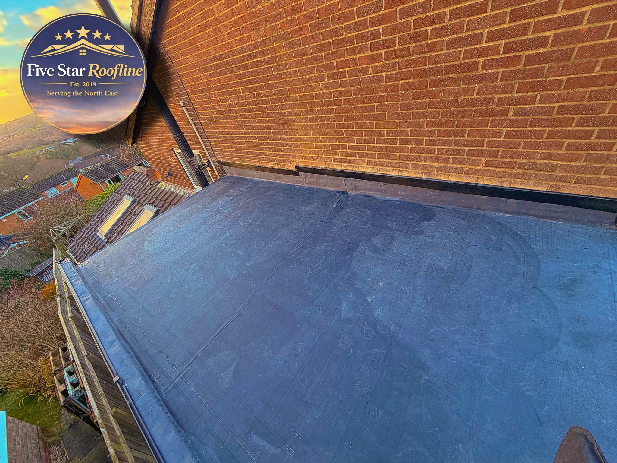 Durable EPDM Rubber Roofing