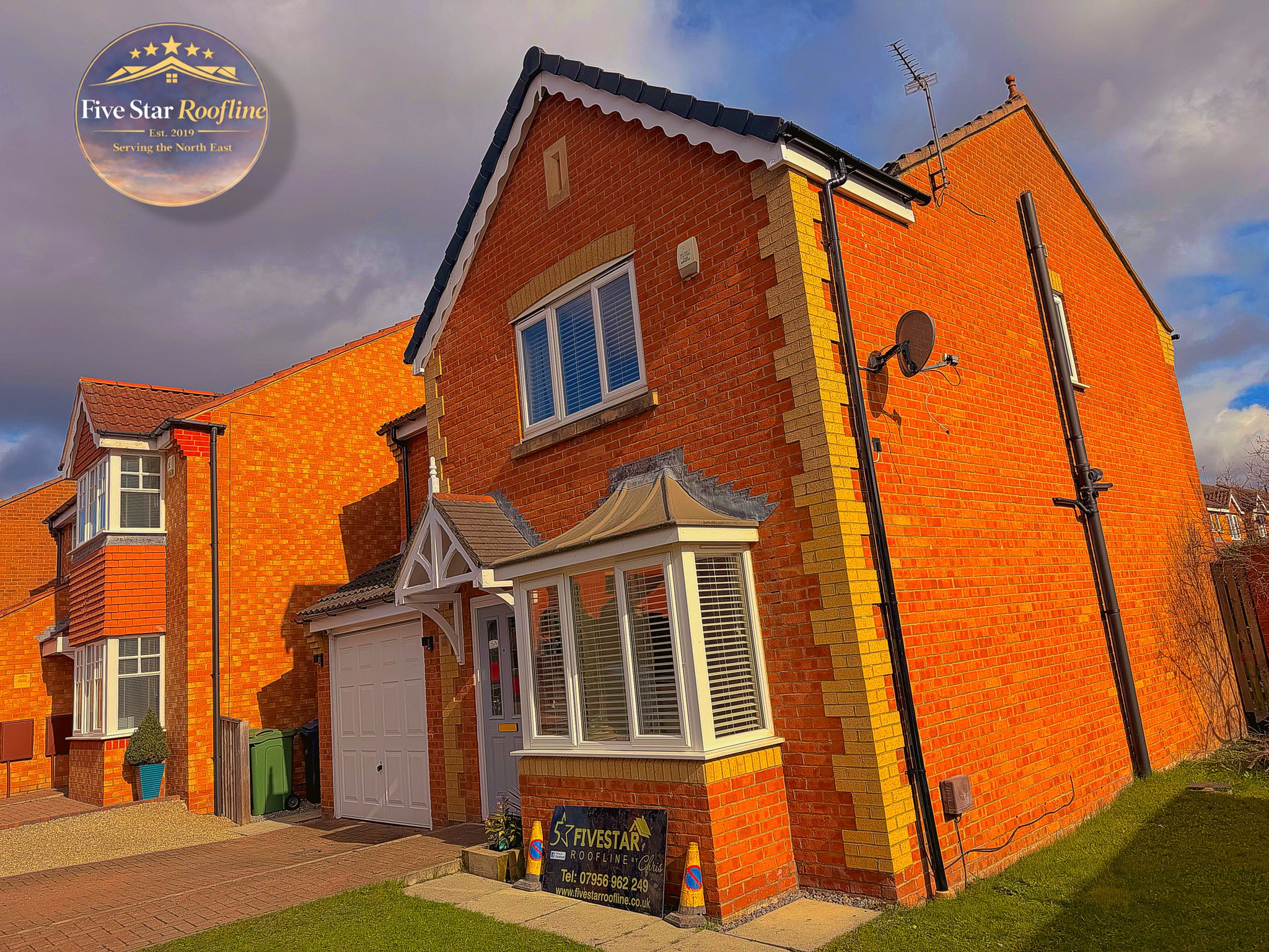 Full roofline aesthetic upgrade in Hartlepool